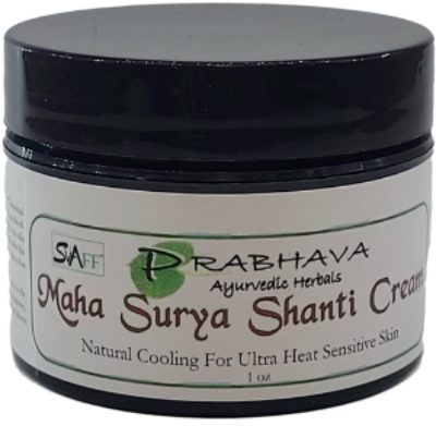 Maha Surya Shanti Cream 1 oz - Prabhava Ayurvedic Herbals