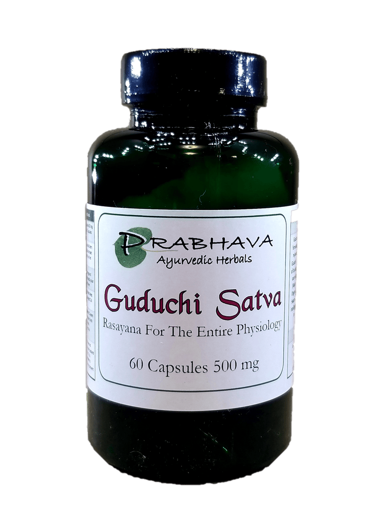 Guduchi Satva - 60 Capsules | Prabhava SVAFF Ayurvedic Herbals